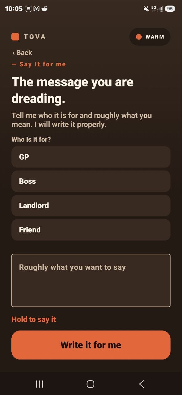 Say it for me